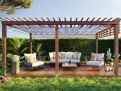 Pergola en bois design